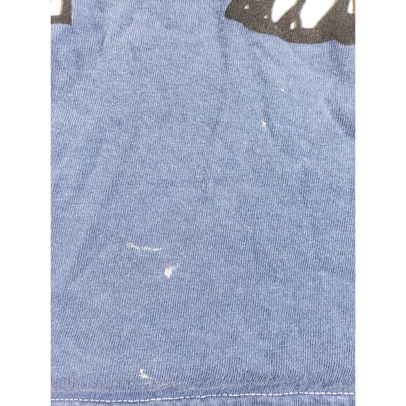 Yale University T-Shirt Mens Large Blue Bulldog Mascot Tee College Ivy League - Picture 3 of 9